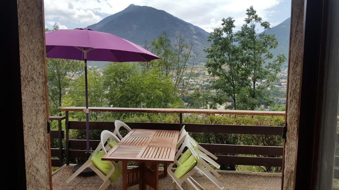 Studio Sympa Avec Terrasse , Maxi 4 Pers.Briancon エクステリア 写真