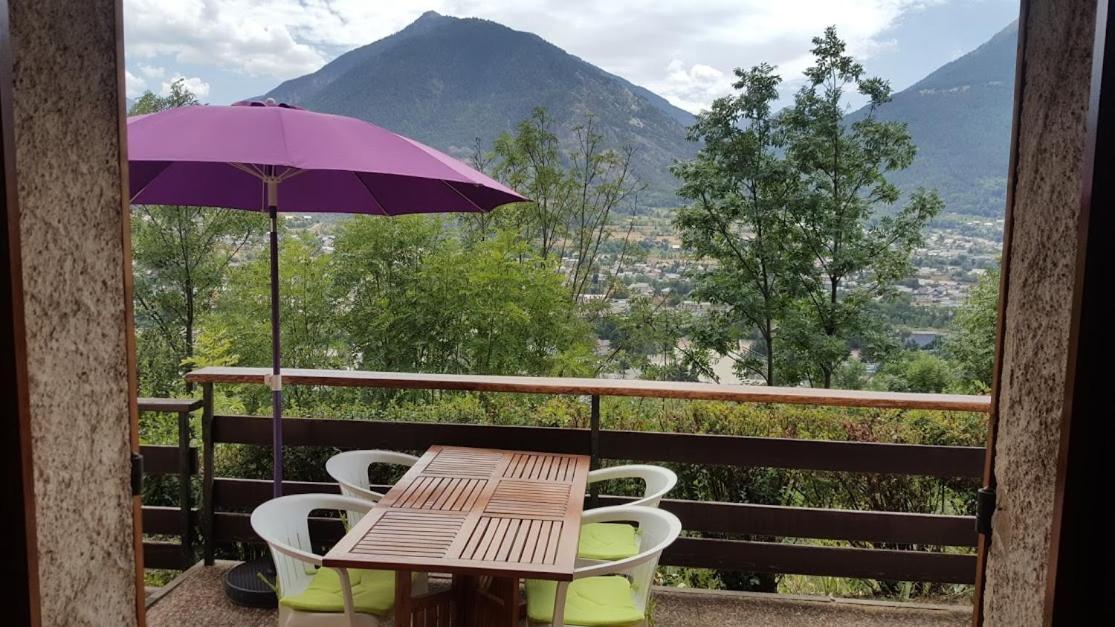 Studio Sympa Avec Terrasse , Maxi 4 Pers.Briancon エクステリア 写真