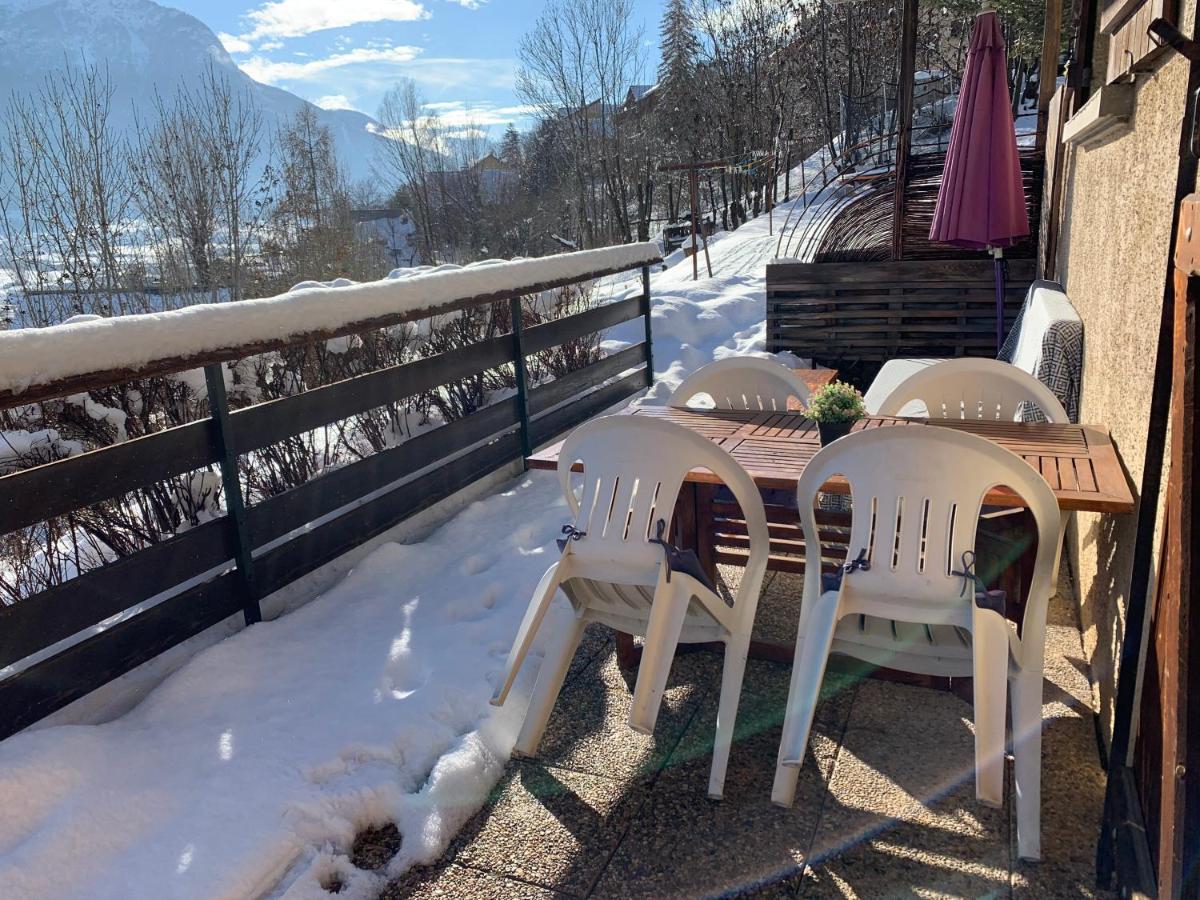 Studio Sympa Avec Terrasse , Maxi 4 Pers.Briancon エクステリア 写真