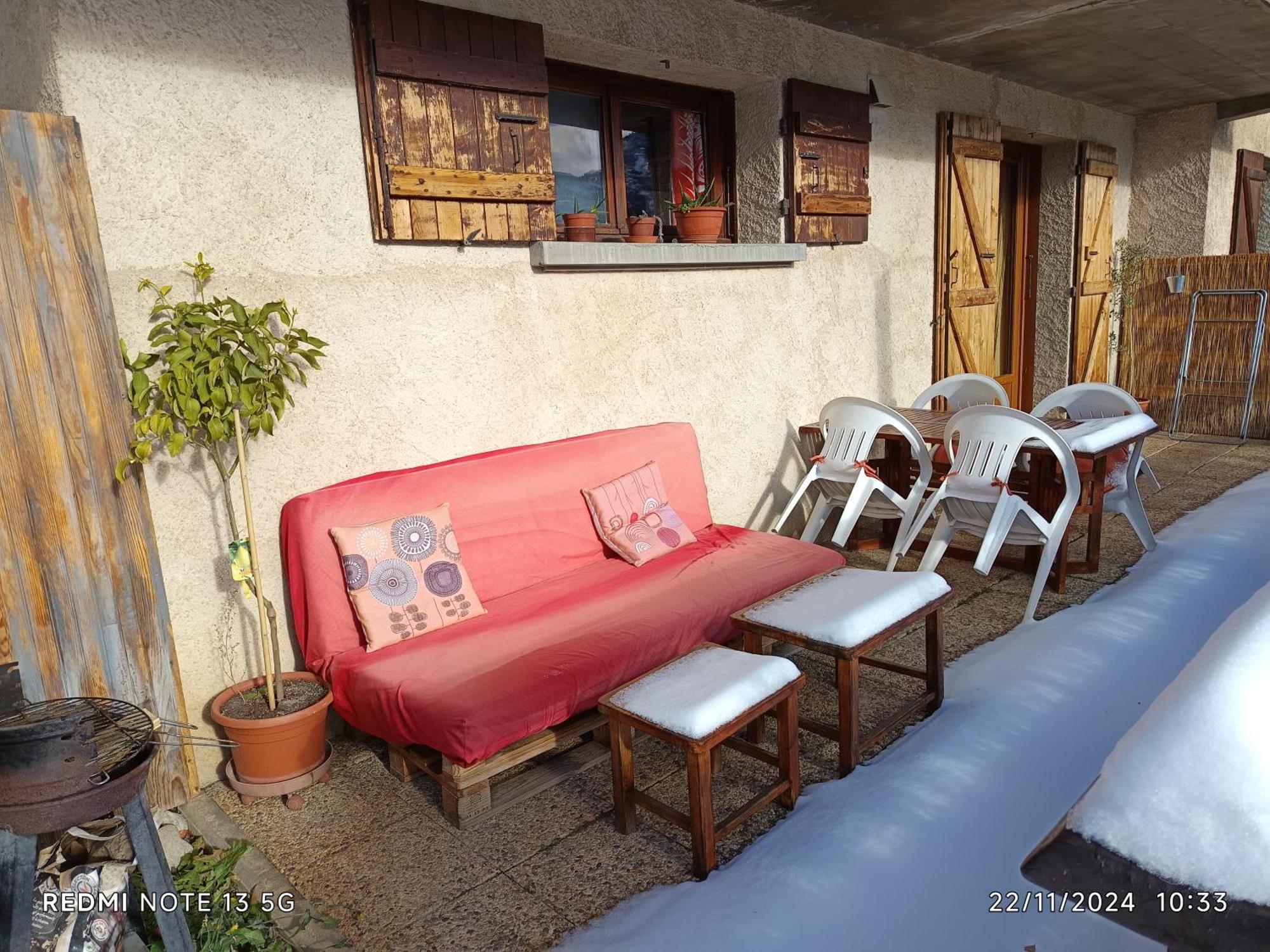 Studio Sympa Avec Terrasse , Maxi 4 Pers.Briancon エクステリア 写真
